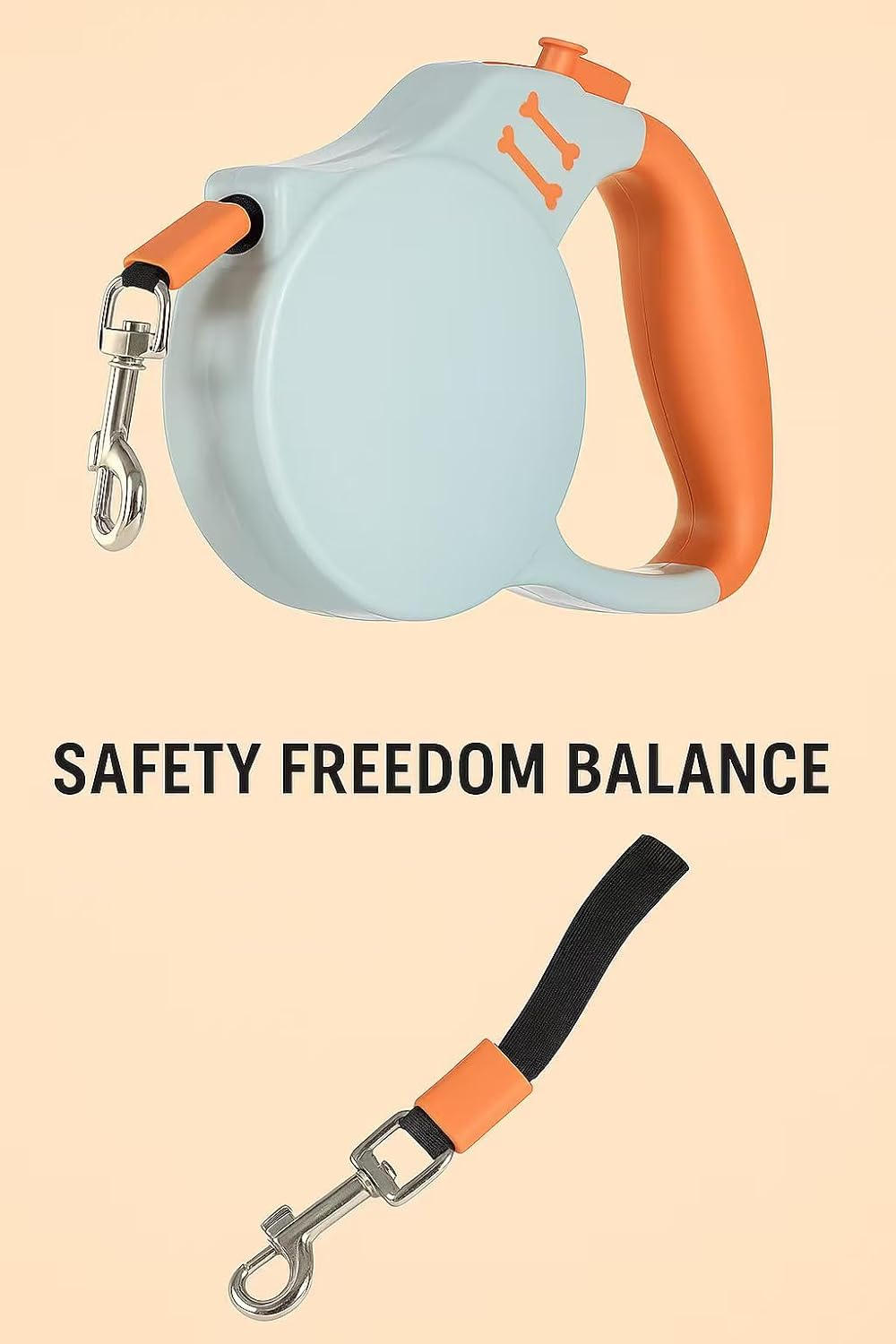 Automatic Retractable Dog Leash, 5M Tangle-Free Retractable Leash with Comfortable Grip, Safe & Durable ABS Material for Small to Large Dogs image number 1