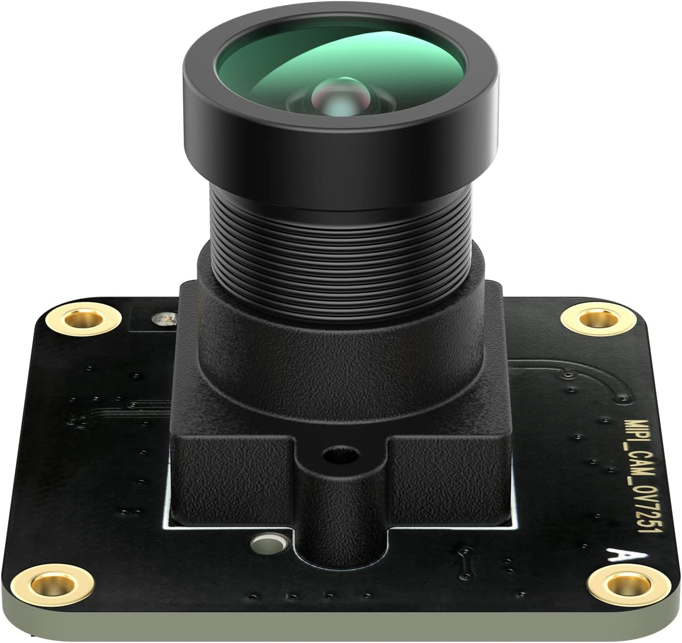 Raspberry Pi Camera OV9281 up to 453Fps External Trigger Stream Mode Monochrome Global Shutter Sensor 1Mpixel for Rasp Pi 4B 3B+ 3B 3A+ CM3+ CM3 Pi Zero W,Support Bullseye Libcamera (Black)