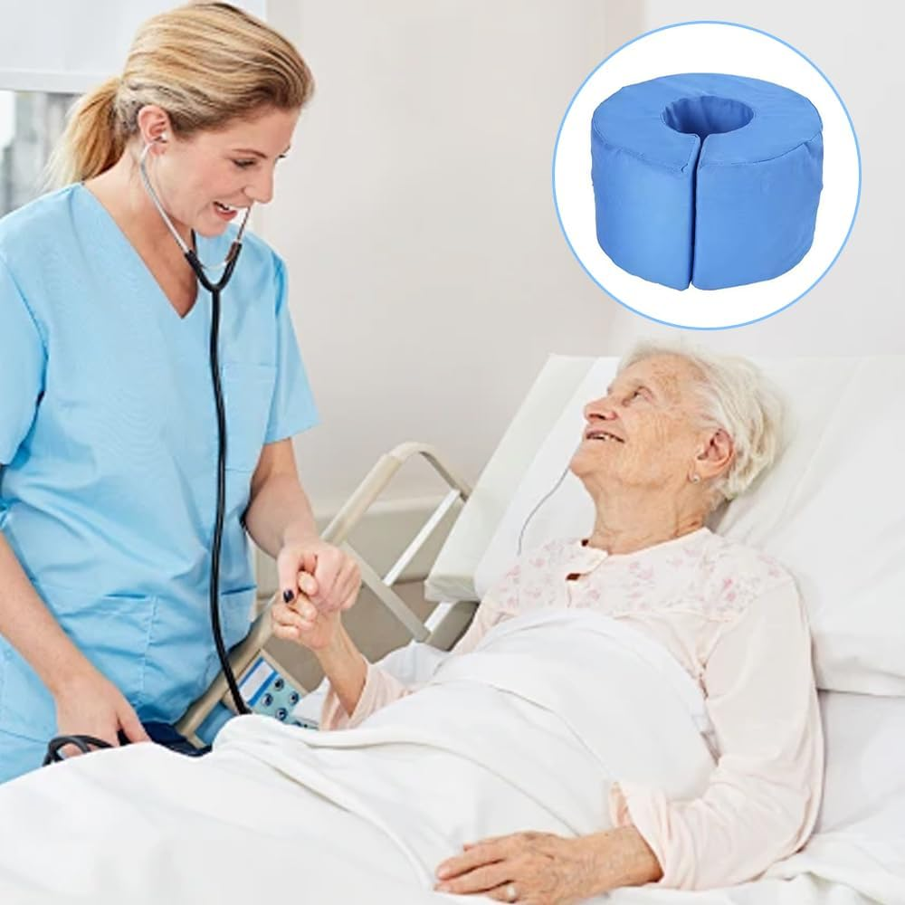 2 Pcs Foot Support Pillows,Hand Ankle Foam Cushion,Foot Elevation Pillow, Leg Elevator Cushion,Leg Lifting Support Pillow,Foam Foot Pillows Wedge, for Pregnant Women, Limited Mobility