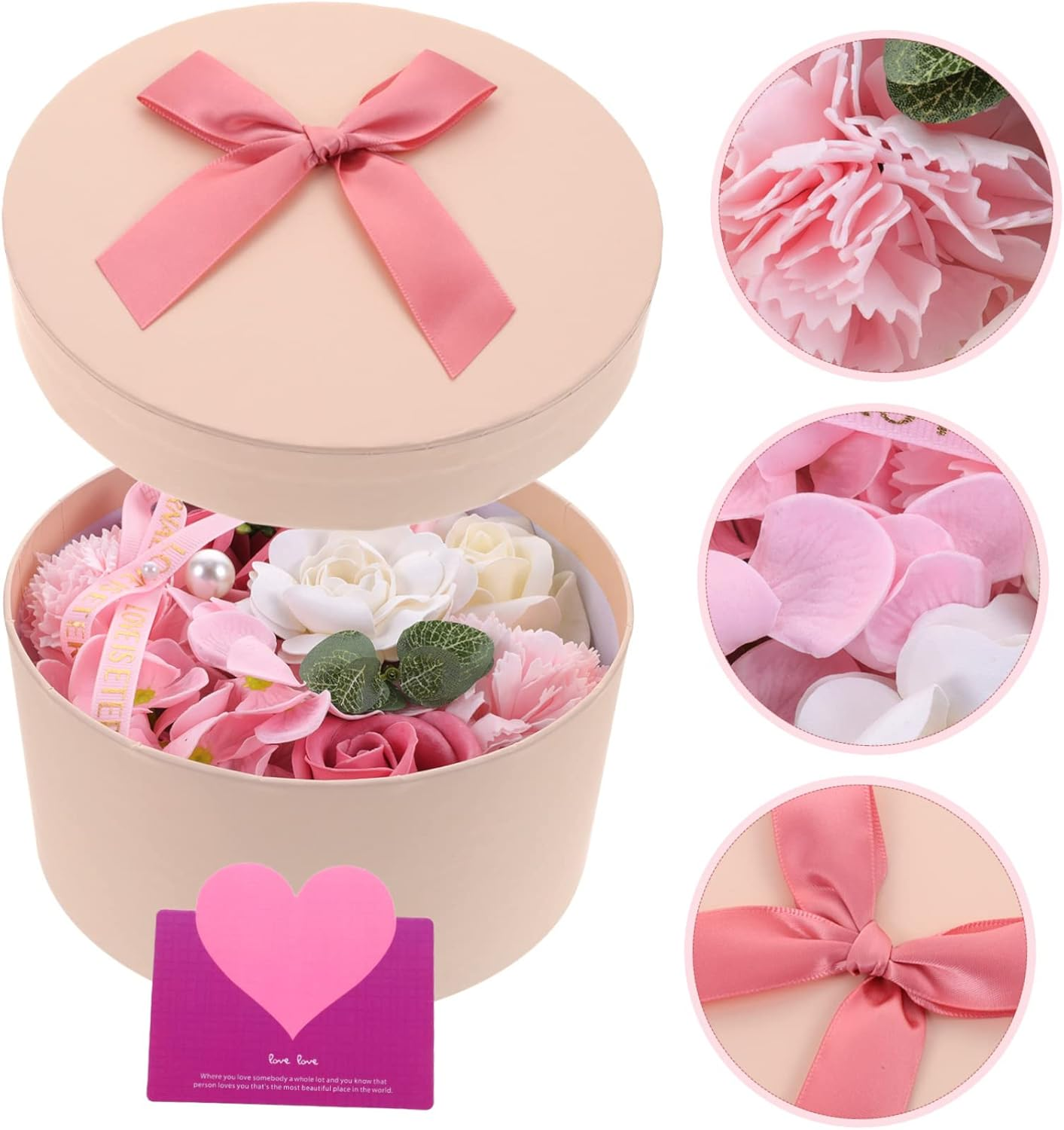 ABOOFAN Realistic Soap Flower Fake Flower Adornment for Decor Home Wedding Decor image number 6