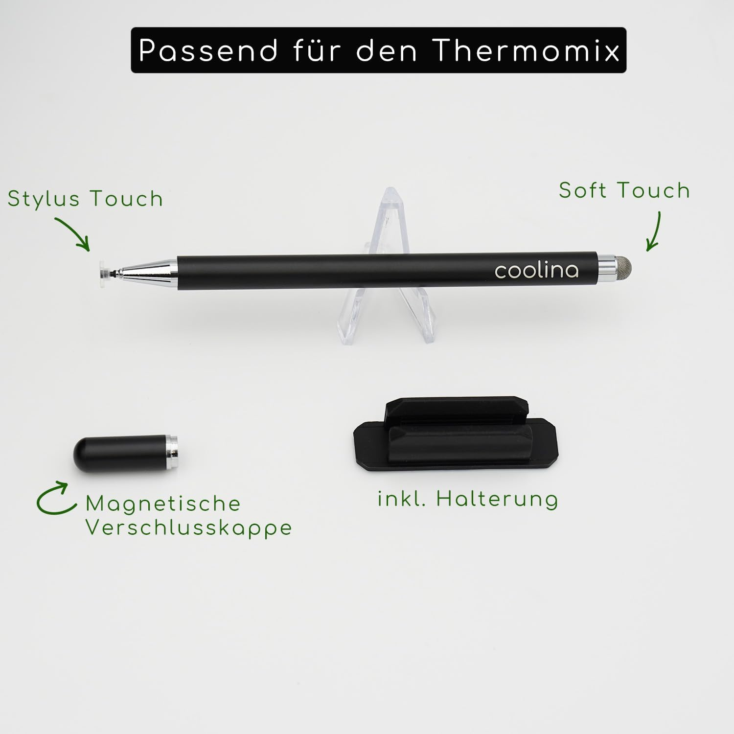 Premium Soft Touch Display Pen - Suitable for the Display of Your Thermomix TM7 TM6 TM5 - Highest Precision - Wonderful Operating Experience - Protection for the Display - Anti-Fingerprint image number 3