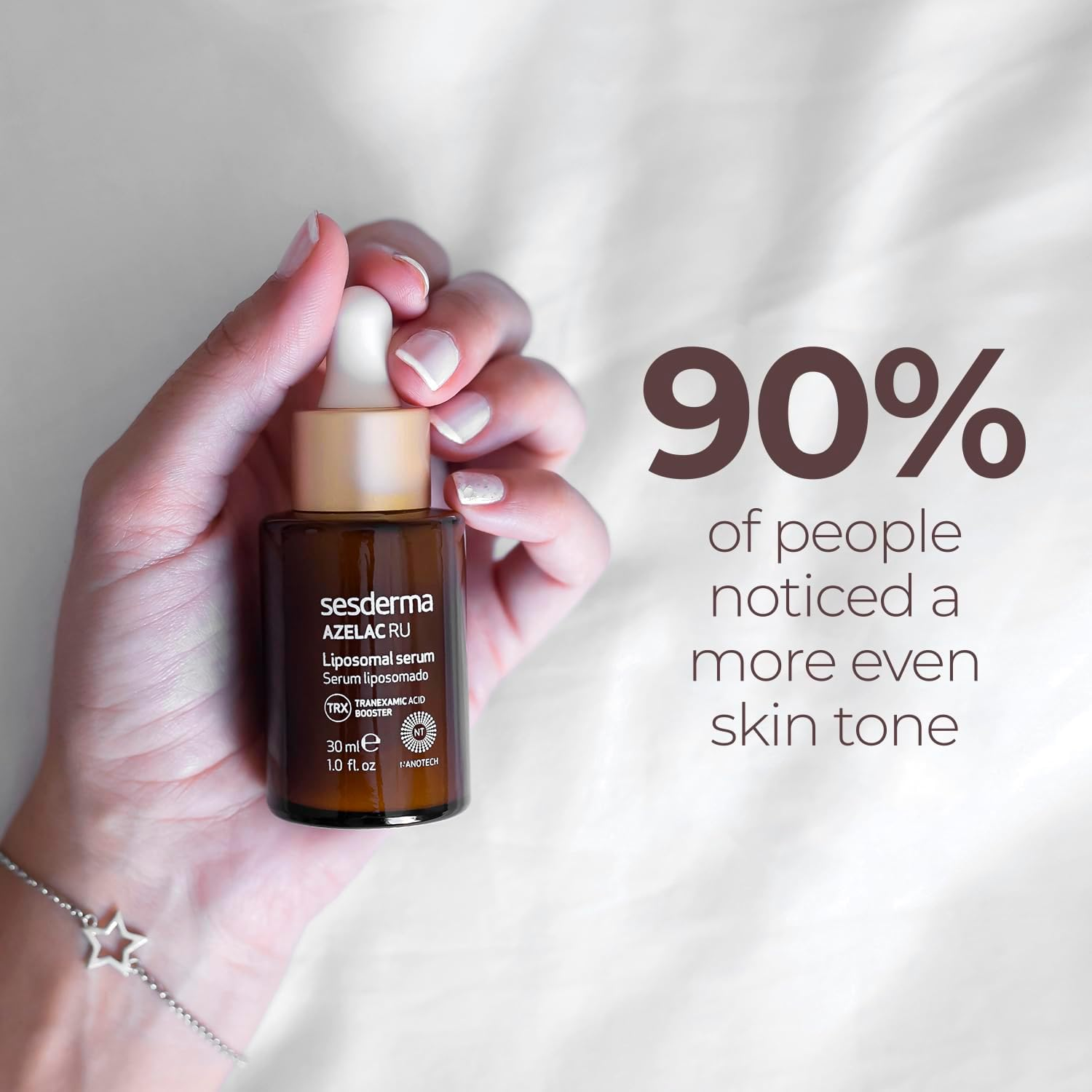 Sesderma AZELAC RU Liposomal Facial Serum 1.0 Fl. Oz for Sun Spots, Age Spots and Hyperpigmentation image number 3