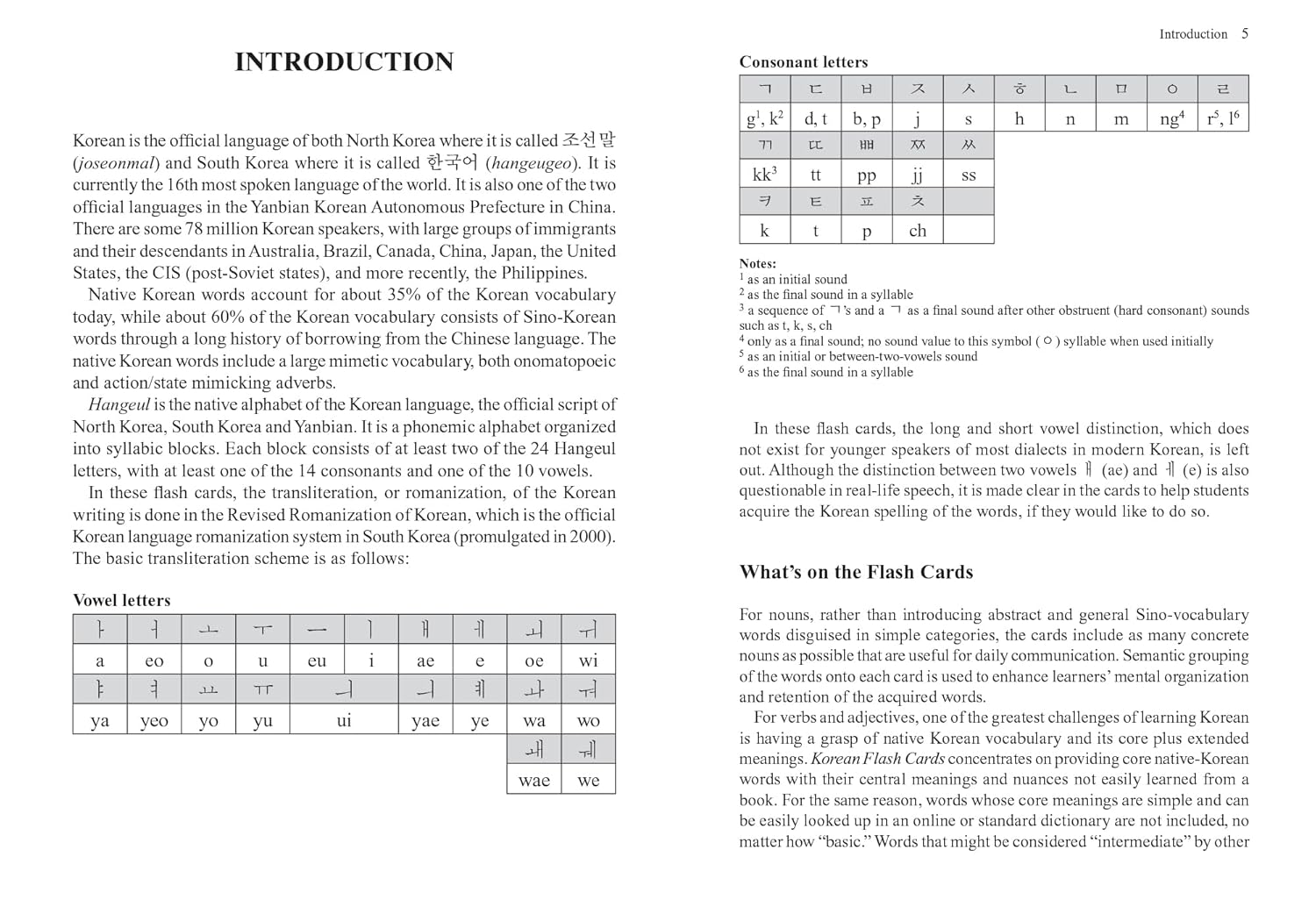 Korean Flash Cards Kit: Learn 1,000 Basic Korean Words and Phrases Quickly and Easily! (Hangul & Romanized Forms) (Audio-Cd Included)