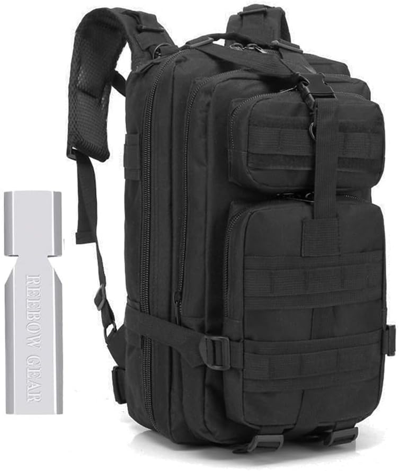 30L Mountaineering Outdoor Multifunctional Backpack 3 Days Tactical Backpack Military Tactical Backpack Assault Pack for Hiking Camping Trekking Hunting,Armygreen