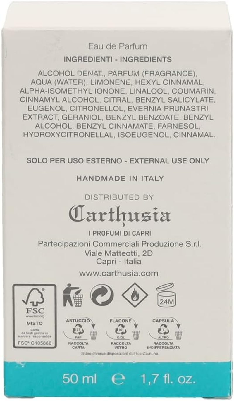 Carthusia Aria Di Capri Eau De Parfum 50Ml image number 2