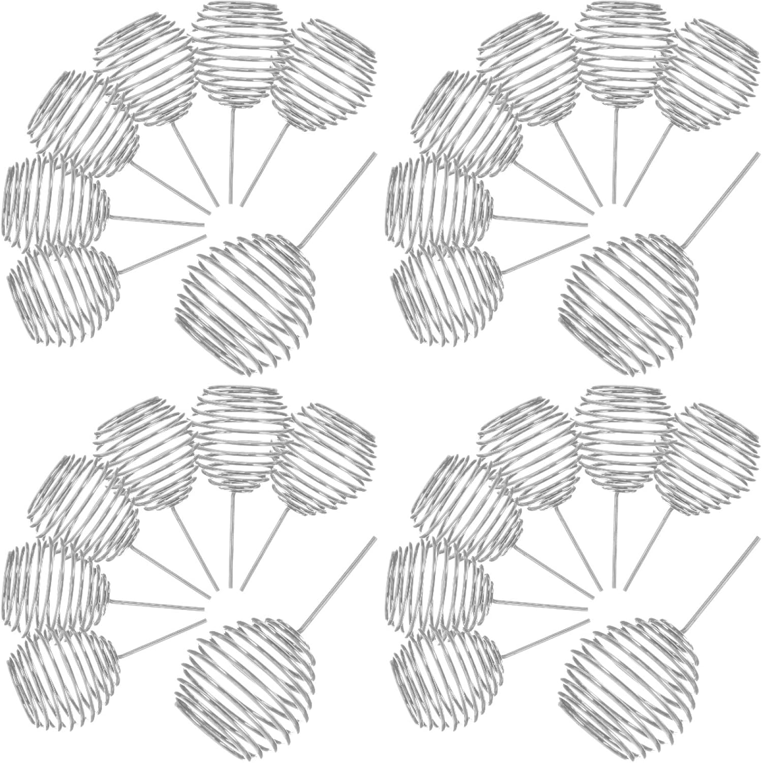 Cabilock 40 Pcs Bonsai Fertilizer Basket Granular Fertilizer Box Garden Supply Bonsai Fertiliser Automatic Planting Fertilizer Stainless Steel Fertilizer Basket Mini Container