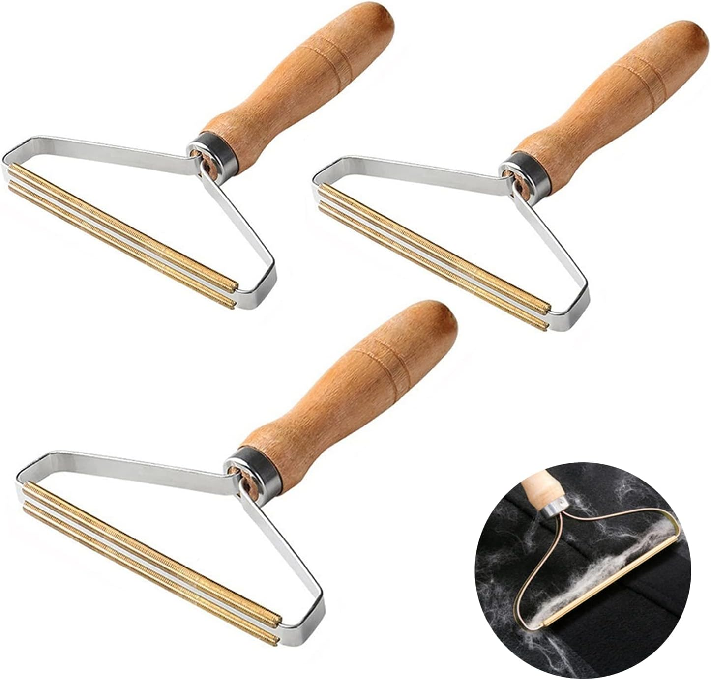 Pet Hair Remover,2 Pack Portable Lint Remover,Reusable Clothes Carpet Couch Furniture Fabric Shaver Lint Brush Carpet Scraper