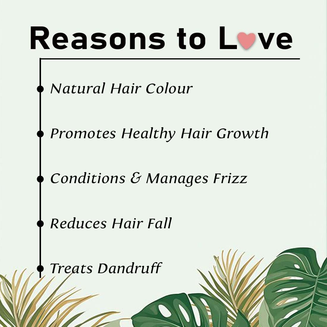 Mi Nature Hair Dye DIY Combo | Henna & Indigo Powder with Applicator |From Pure Dried Leaves| Sourced from Rajasthan for Black or Brown Colour |100G (Each)(Pack of 2) image number 2