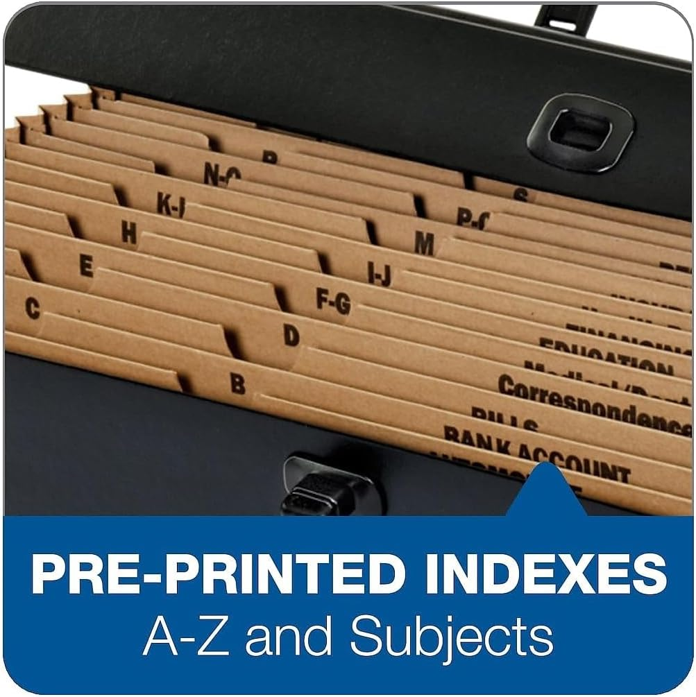 Pendaflex Globe-Weis/Globe Weis 19-Pocket File Express Case (11170) (Colors May Vary),Assorted Colors image number 2