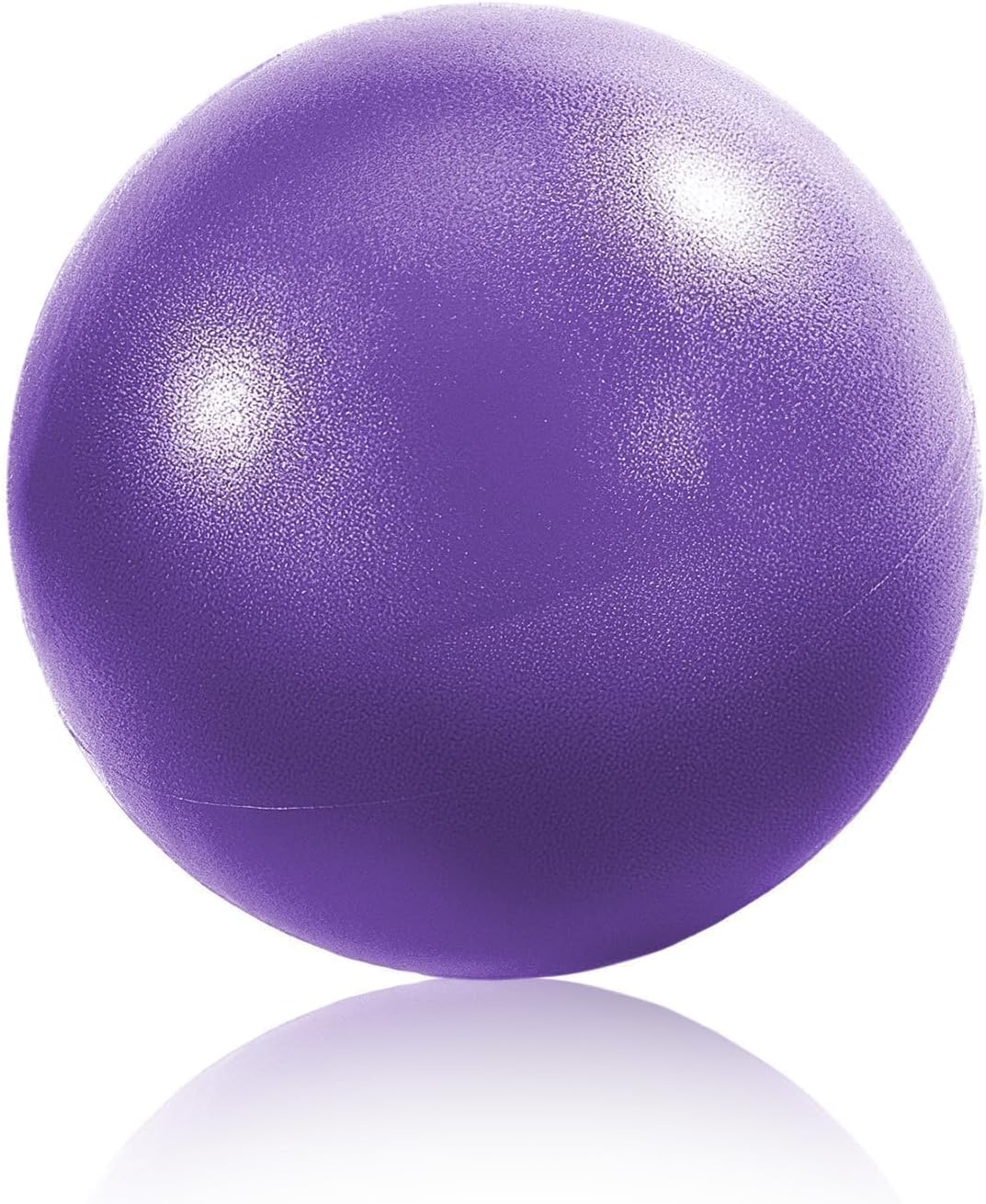 9 Inch Soft Pilates Ball, Small Exercise Ball with Inflatable Straw Anti-Burst Non-Slip PVC Mini Gym Ball for Yoga Pilates Barre Physical Therapy Core Strengthening Posture