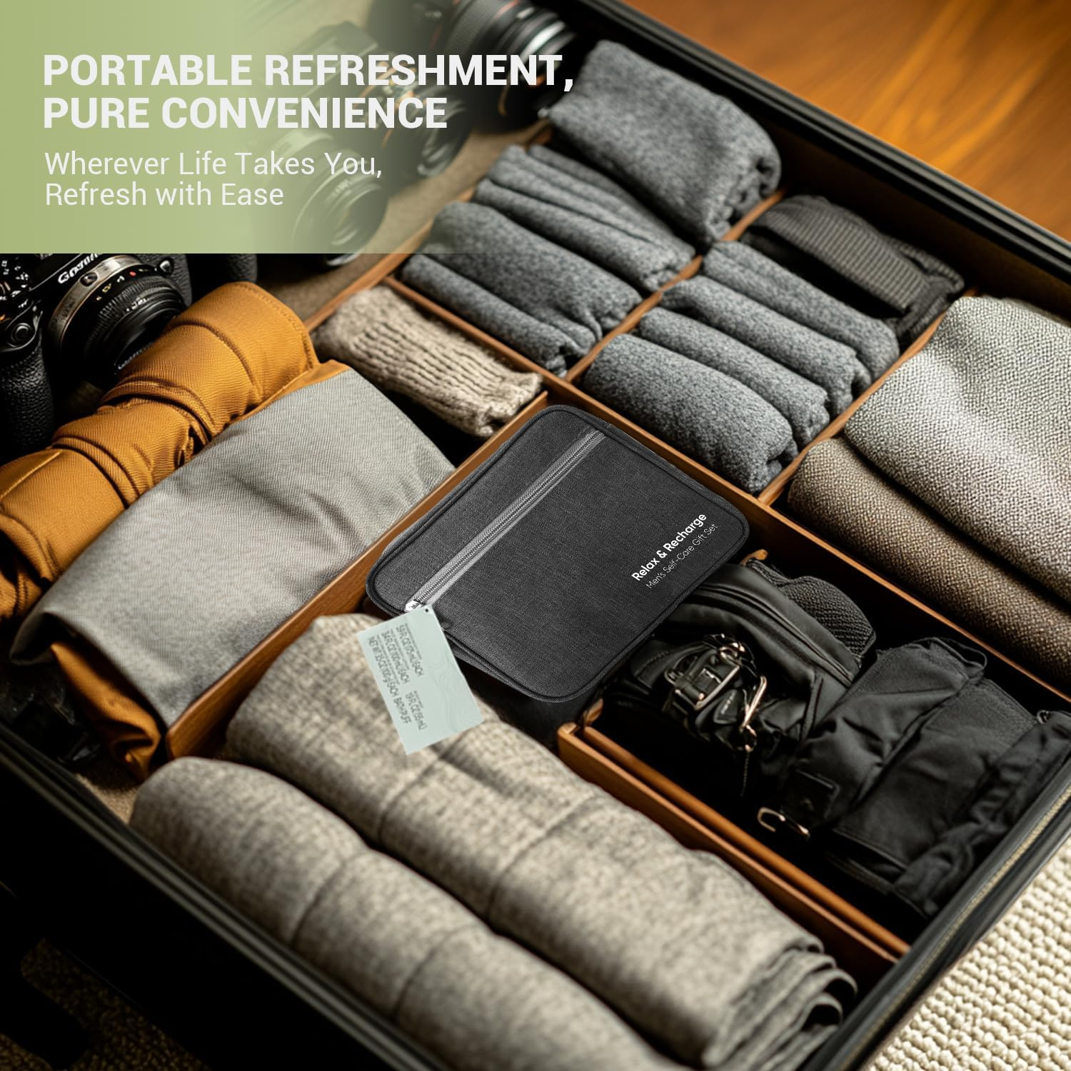 Fathers Day Gift, Mens Gifts Body & Earth 10PCS Fathers Day Gifts for Dad, Birthday Gifts for Men, Gift Baskets for Men Cedarwood Mens Bath Set, Gifts Set for Him, Dad, Husband, Boyfriend, Unique Ideas for Him, Father'S Day Gifts, Christmas. image number 6