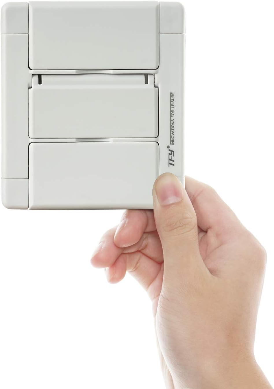 TFY Universal Kitchen Wall Mount for Tablet, Ereader and Smartphones, for Ipad Air, Mini, Ipad Pro 10.5 Inch, Wall Holder (Gray)