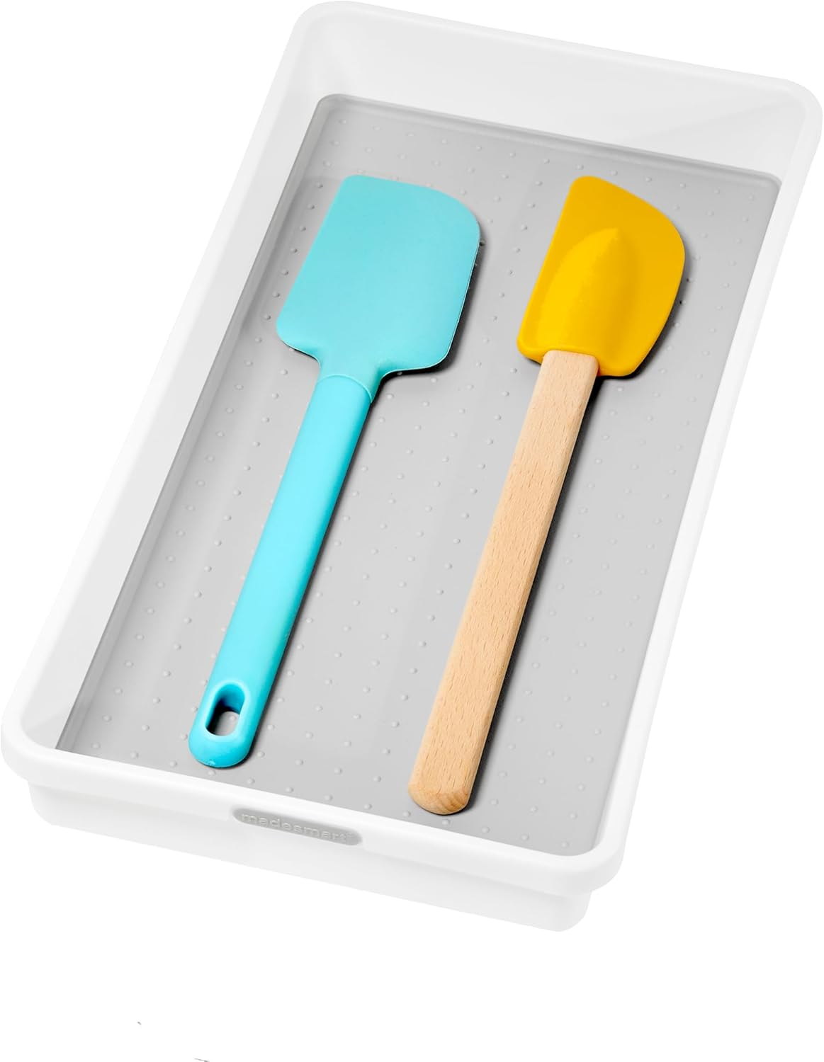 Madesmart Classic Bin, Narrow, White 12.75" X 3.75" image number 5