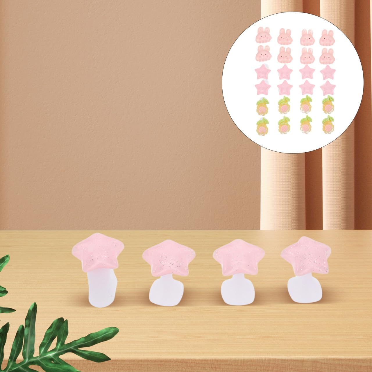 FOMIYES Silicone Toe Separator Set - 3 Pieces Reusable Nail Separators with Cute Motifs for Pedicure and Professional Nail Care image number 1