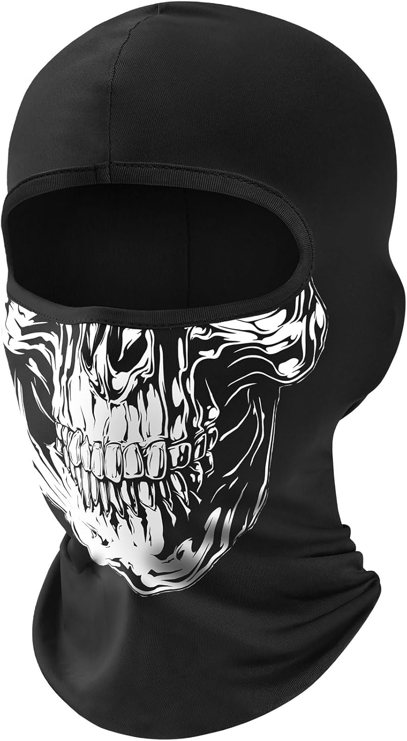 Fuinloth Balaclava Shiesty Ski Mask, Summer Motorcycle UV Protector Neck Gaiter for Men/Women - Camouflage image number 2