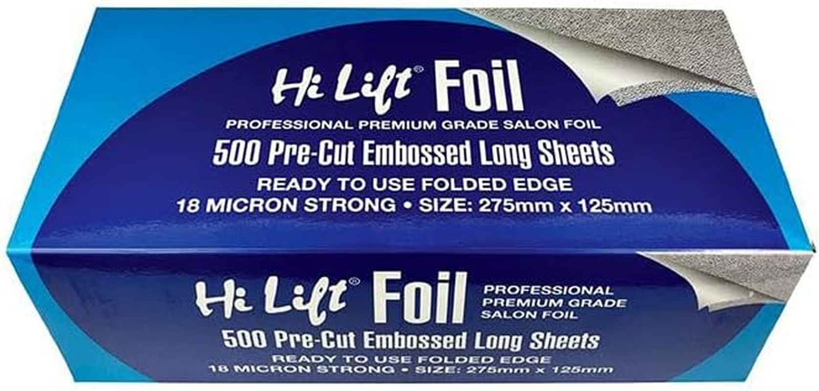 Hi Lift 18 Micron Pre-Cut Folded Sheets, Silver, Long,