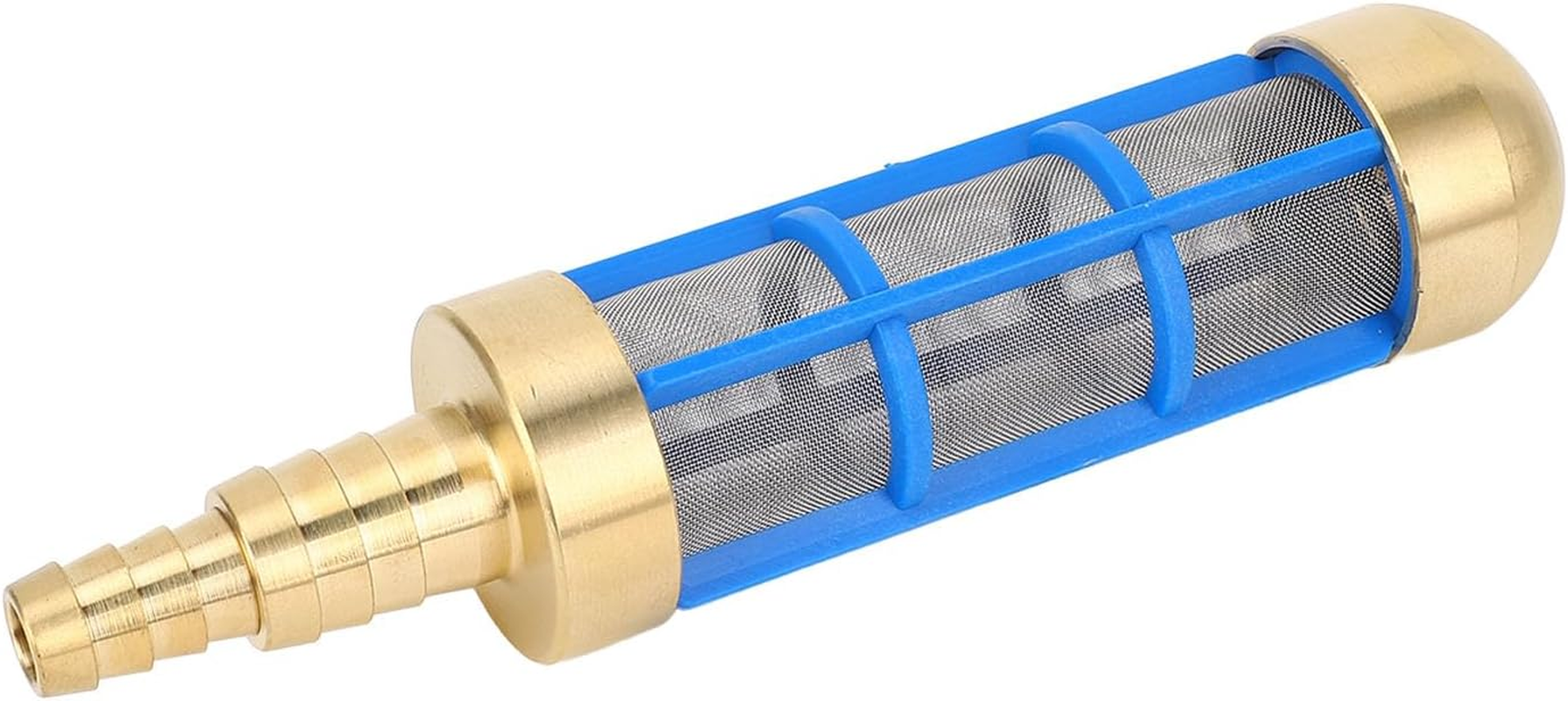 Fdit High Pressure Washer Filter, Easy to Install Effective High Pressure Washer Pickup Filter Sturdy Brass for 3/4 Inch Hose