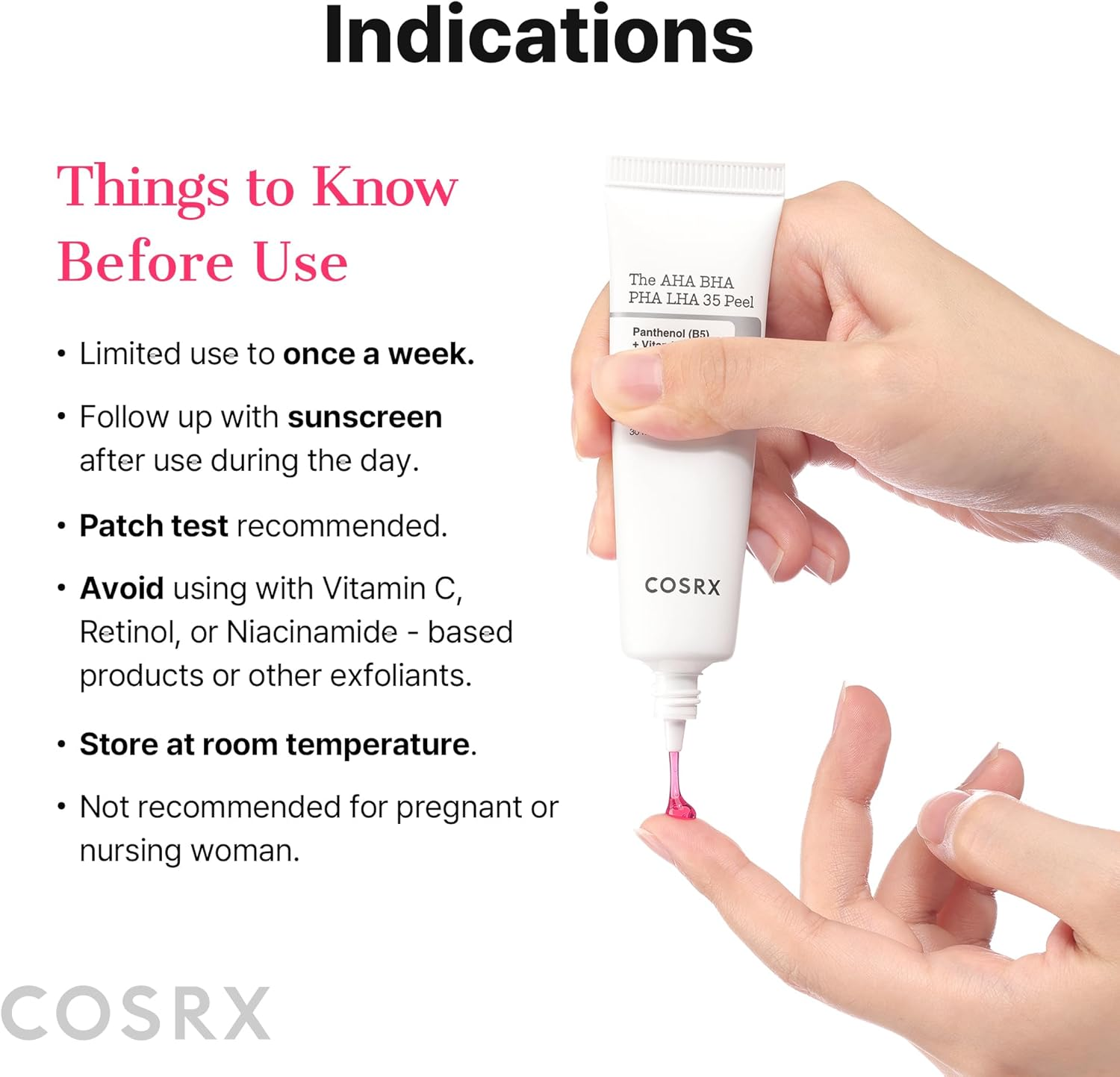 COSRX the AHA BHA PHA LHA 35 Peel 30 Ml image number 3