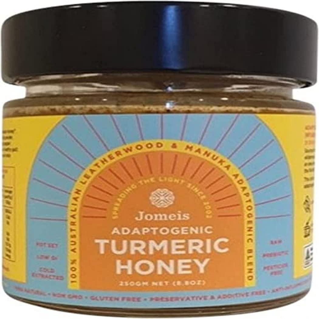 Jomeis Adaptogenic Blending Australian Manuka Turmeric Honey 250 G