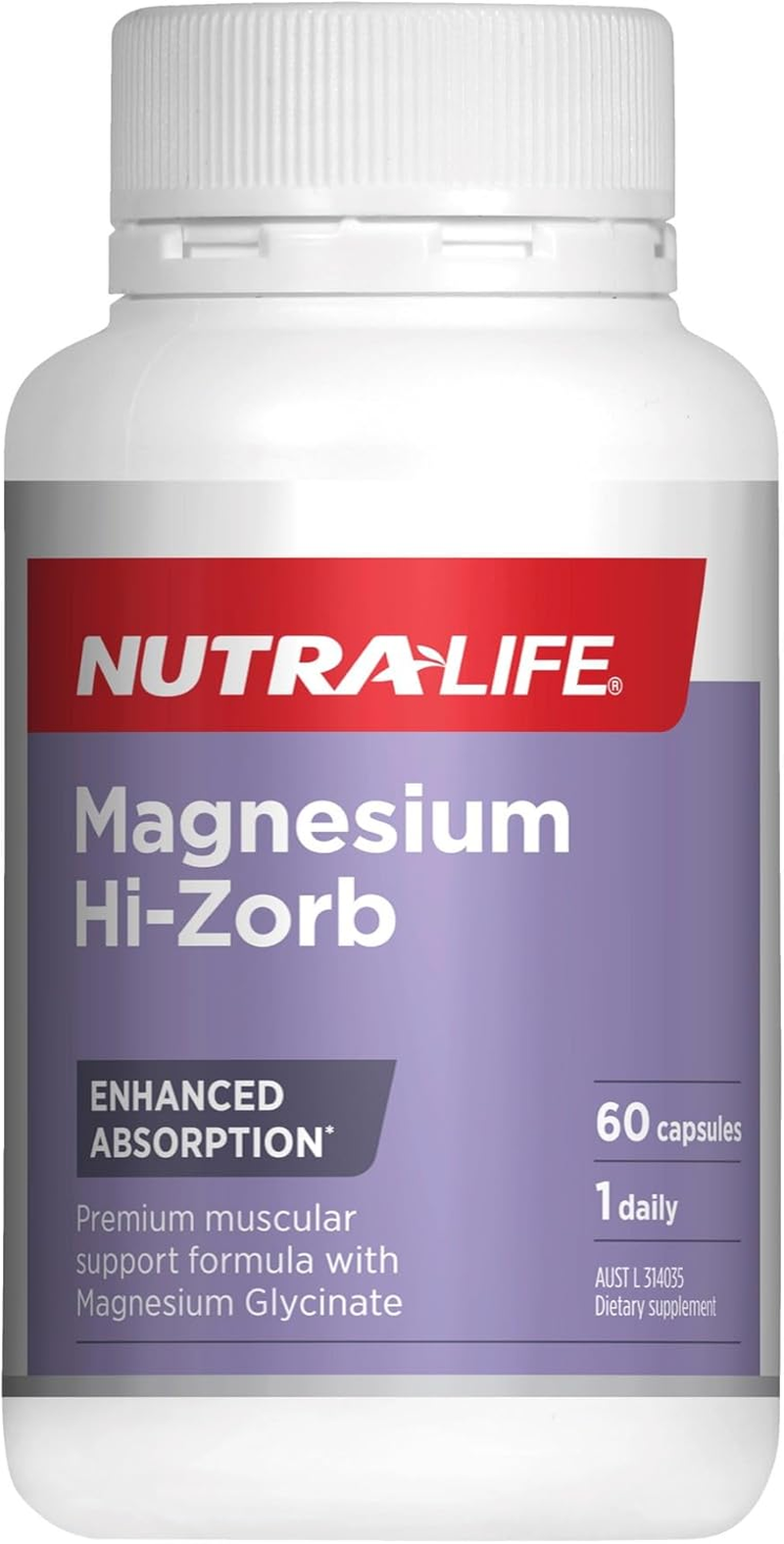 Nutralife Magnesium Hi-Zorb, 60 Count