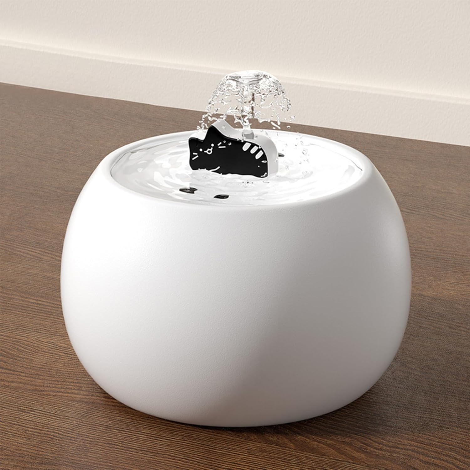 Cat Fountain | Automatic Pet Water Fountain | 3D Automatic Electric Filtered Waterer with Sensor Long-Lasting Dispenser for Kitten Dog Home Drinking outside Watering image number 1