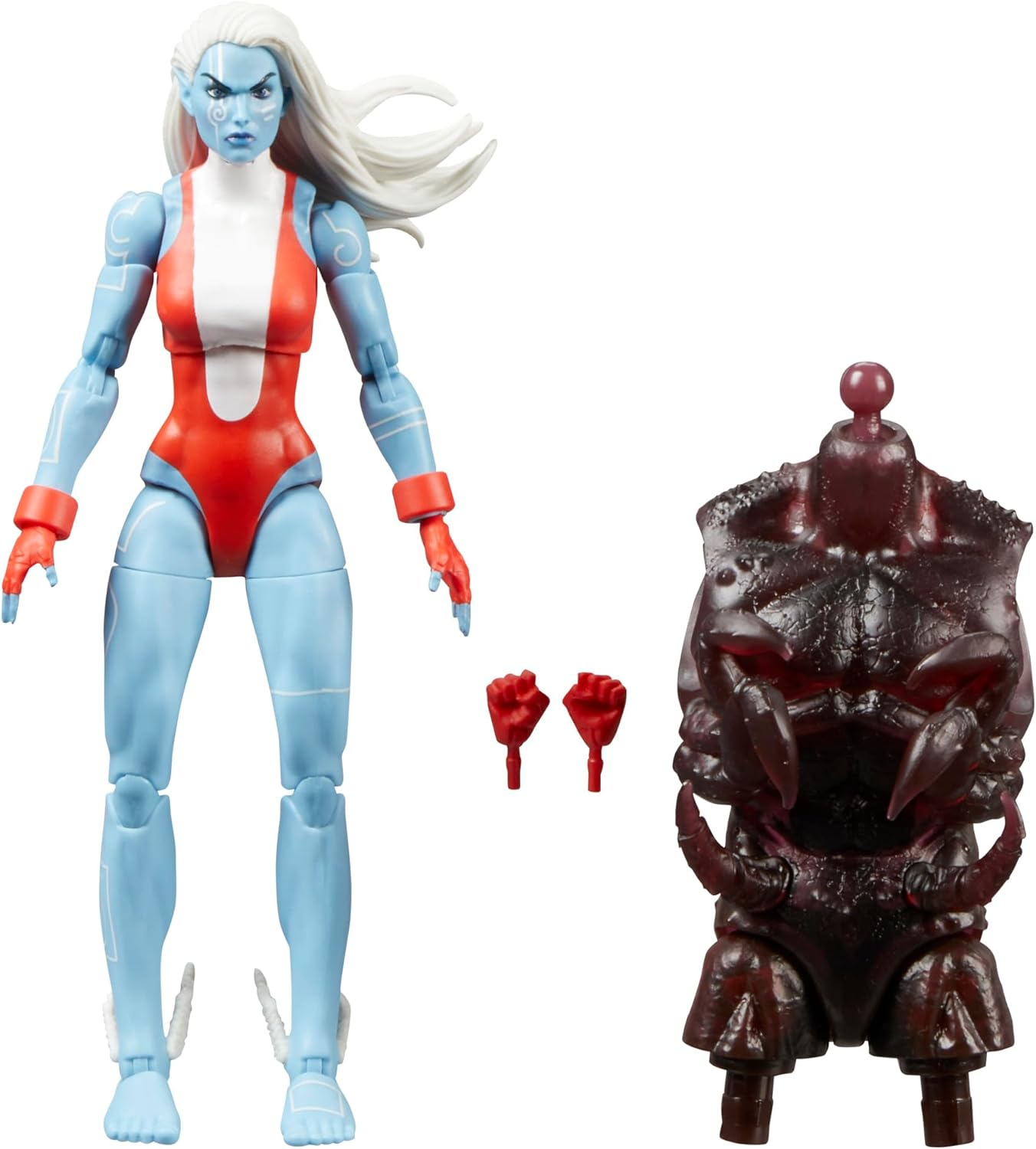 MARVEL CLASSIC Legends Series Namorita, Comics Collectible 6-Inch Action Figure image number 3