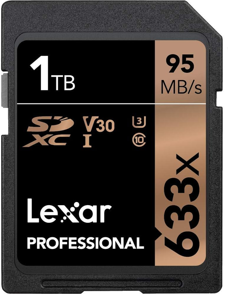Lexar Professional 633X 1TB SDXC UHS-I Card (LSD1TCB633)