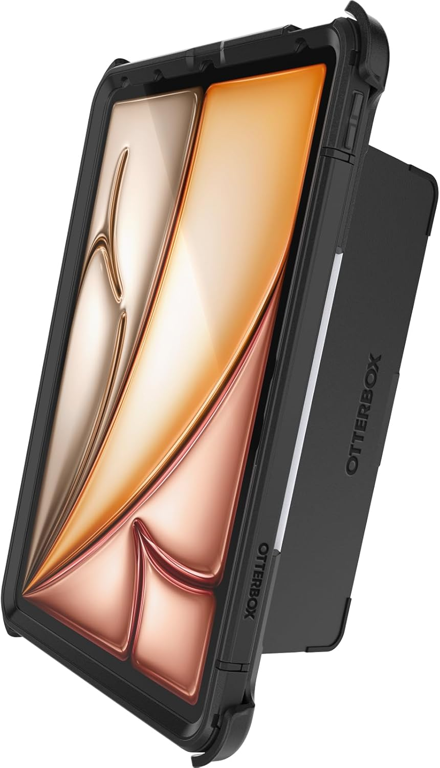 Otterbox Defender Case for Ipad Air 11" (2024) and Ipad Air 10;9" (2022/2020), Ultra-Rugged Protective Case with Built in Screen Protector, 2X Tested to Military Standard, Black, Non-Retail Packaging image number 6