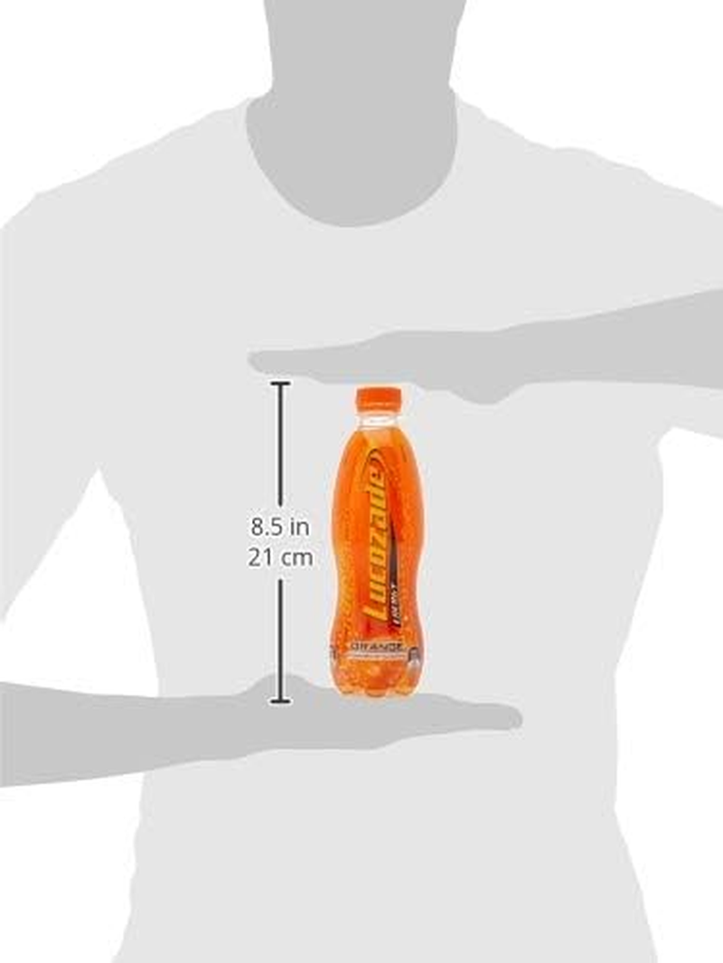 Lucozade Orange Energy Drink, 12 X 380 Milliliters image number 4