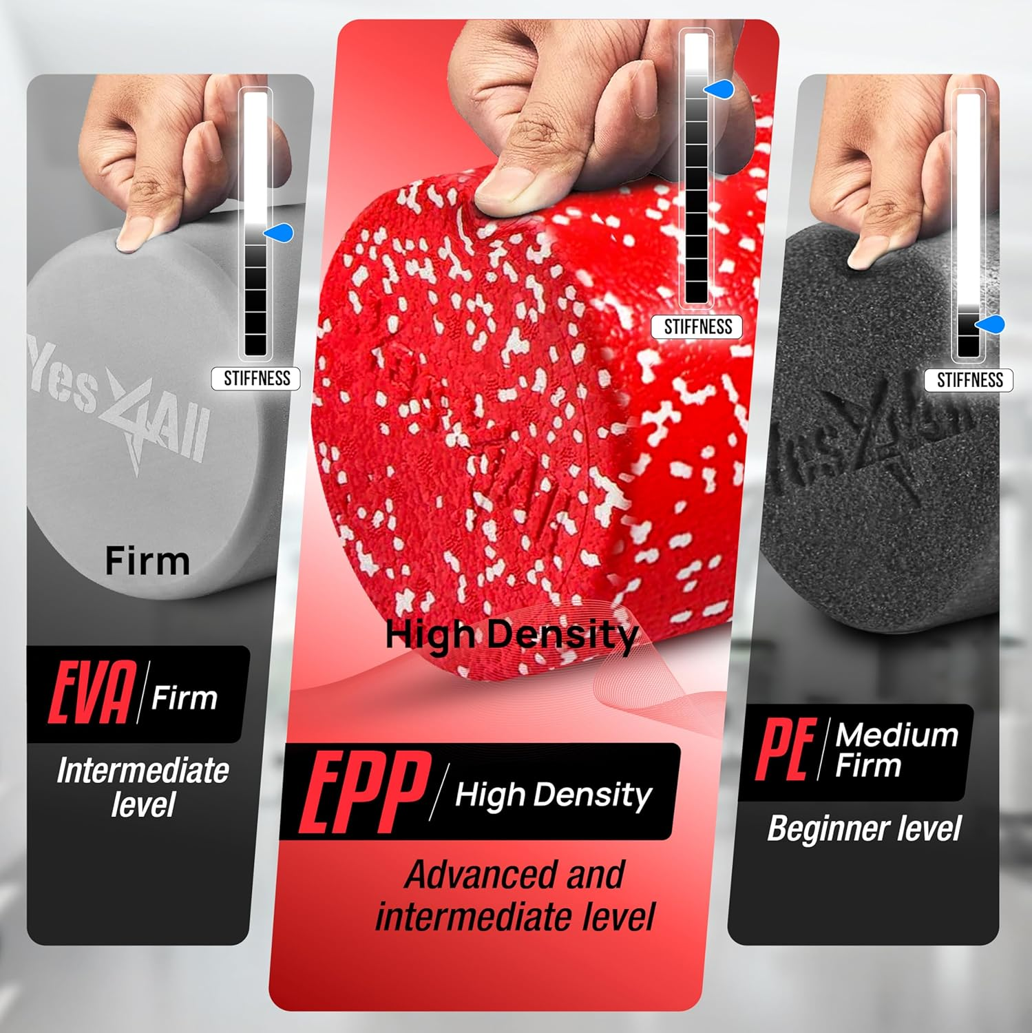 Roller EPP - Red Snow - 24Inch