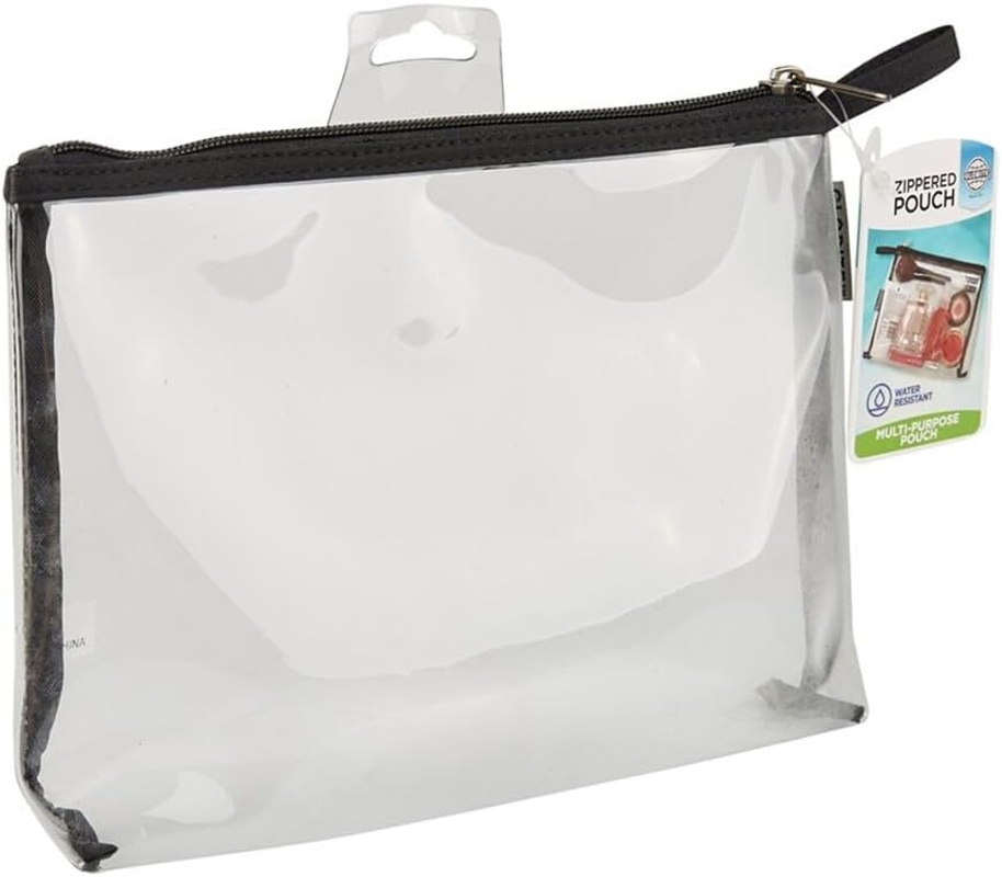 Globite Zippered Pouch, Clear image number 1