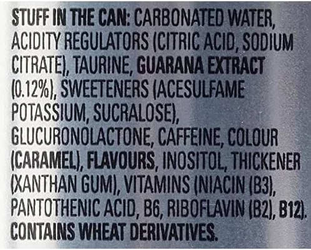 V Energy Sugar Free Guarana Energy Drink Can, 12 X 500 Milliliters image number 5