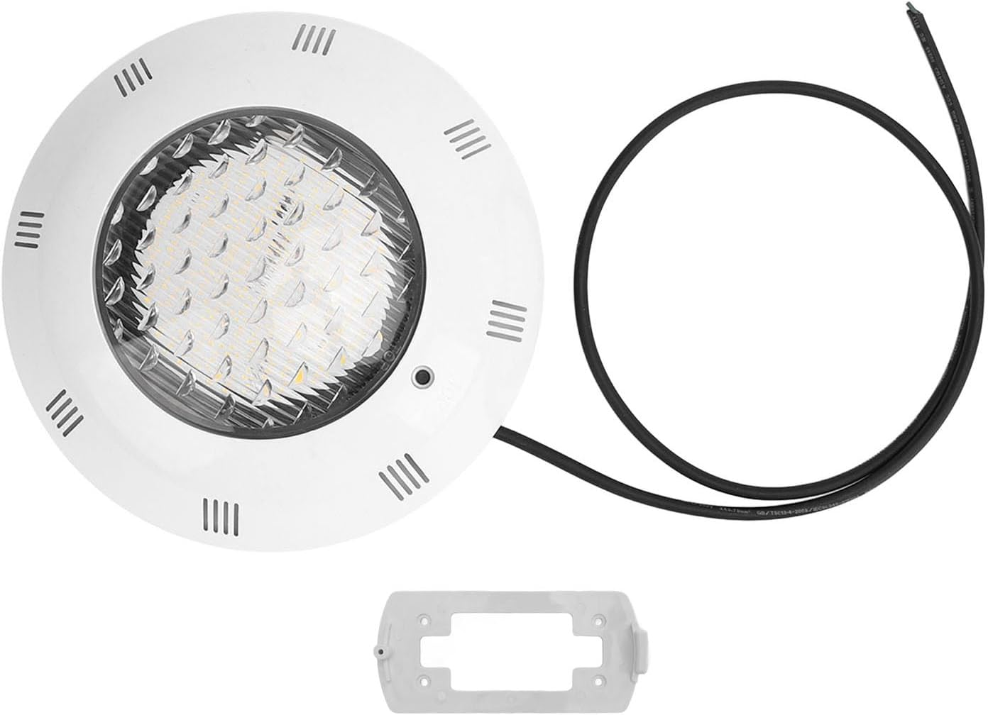 Cryfokt Underwater Pool Lights IP68 Waterproof High Brightness Lighting for Swimming Pool Landscape 12V Supply (Pure White 12W) image number 1