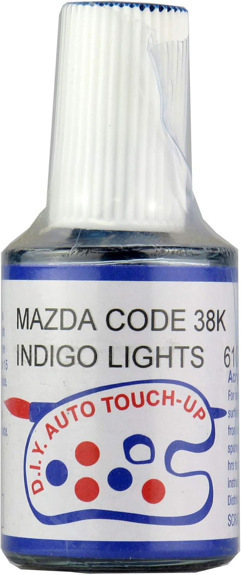 NEW Mazda Touch up Paint - 38K Indigo Lights - Mazda 2 3 6 CX3 CX5 CX7 CX9 MX5 image number 3
