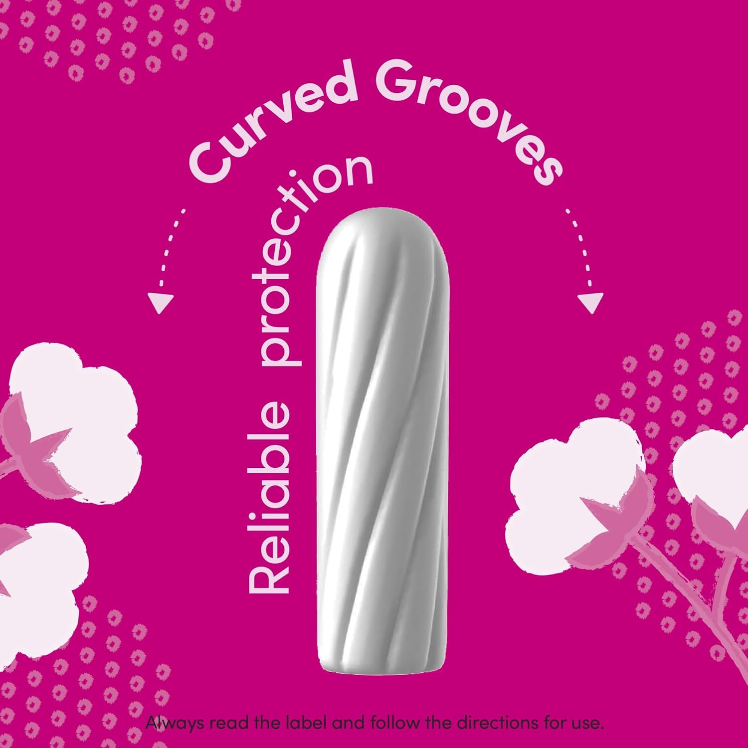 Carefree Standard Original Regular Tampon (Pack of 32) image number 2