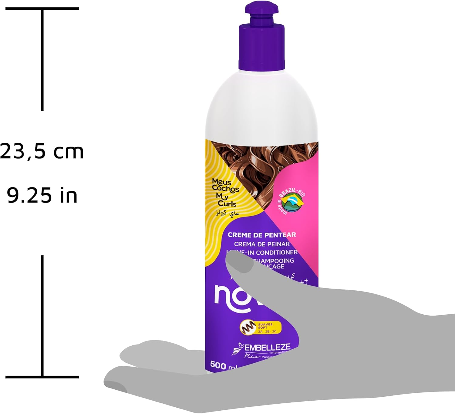 Novex Hair Care My Curls Soft Leave in Conditioner, 520Ml