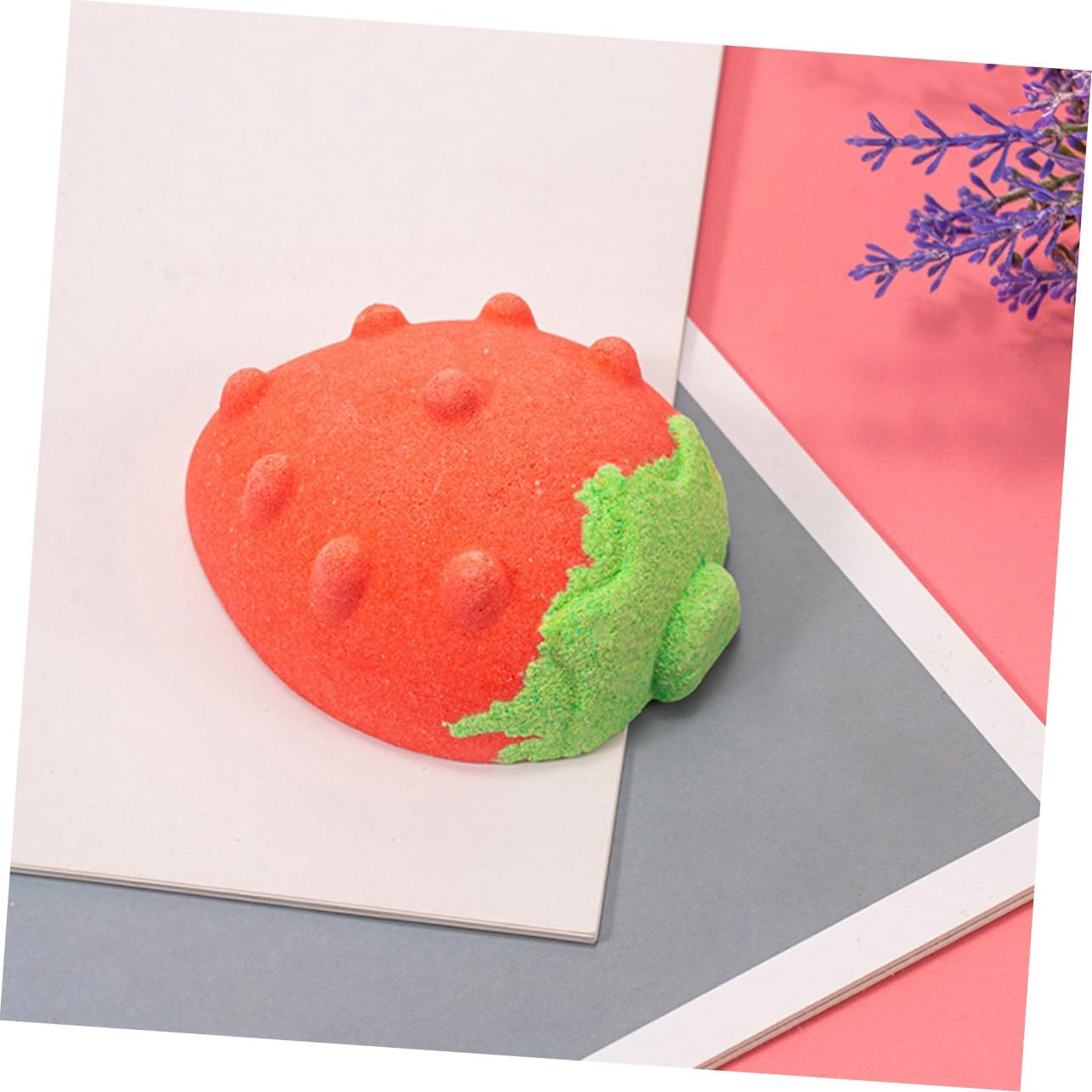 Ipetboom 4Pcs Boys and Girls Creative Bubble Bath Bomb Essential Oil Salt Natural Skin Care for Family