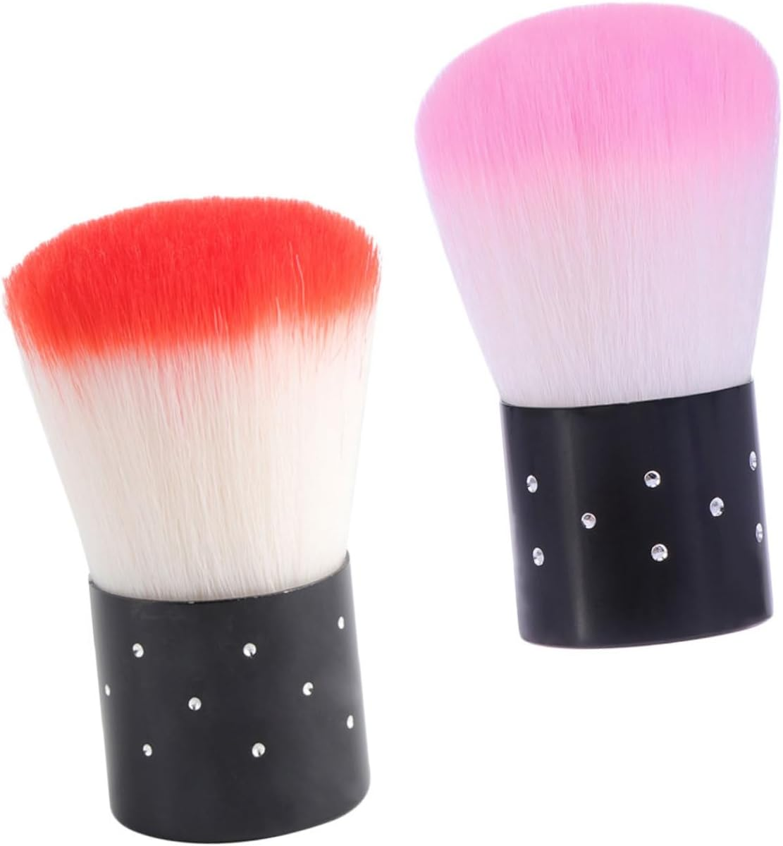 HEALEEP 2Pcs Nail Dust Brush Bristle Cleaning Brush for Manicure Nail Cleaner Dusting Powder for Women image number 5