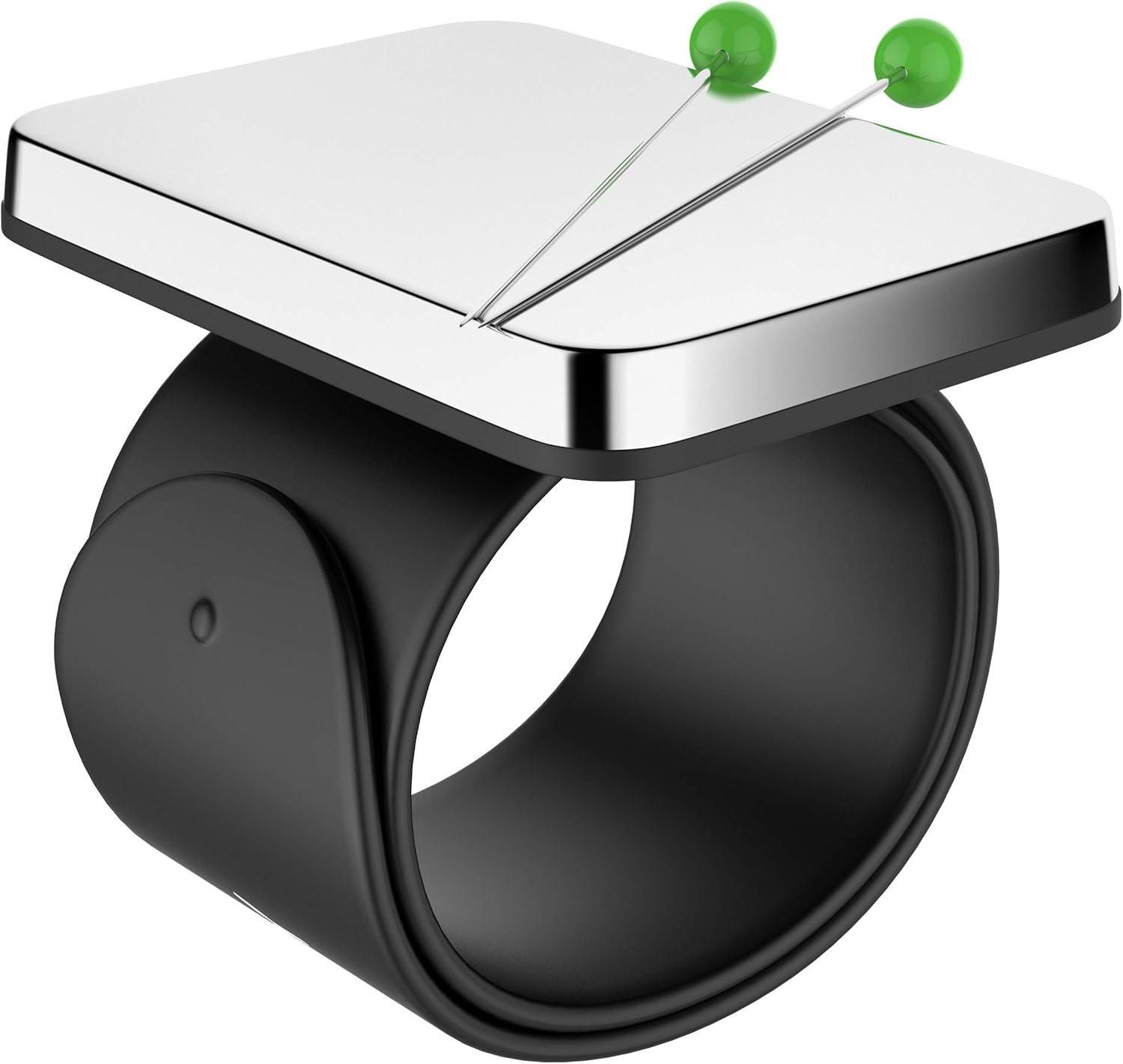 Magnetic Pin Cushion for Sewing &ndash; Wrist Pin Holder &ndash; Sewing Notions Sewing Quilting Supplies &ndash; Magnetic Pin Holder for Sewers & Hairstylist &ndash; Magnetic Pin Holder for Sewing Quilting Gift image number 3