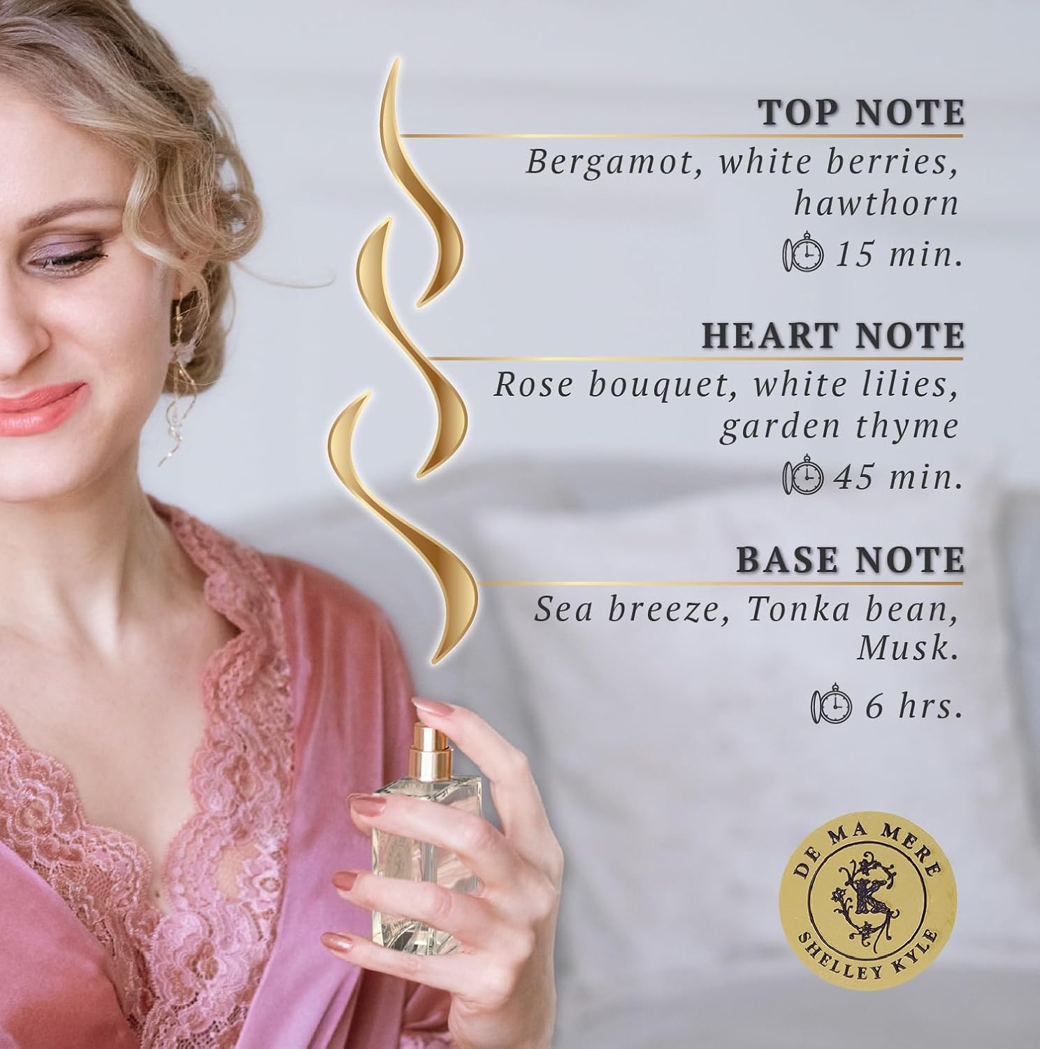 Shelley Kyle Shelley Kyle De Ma Mere Perfume, 30 Milliliters, image number 5