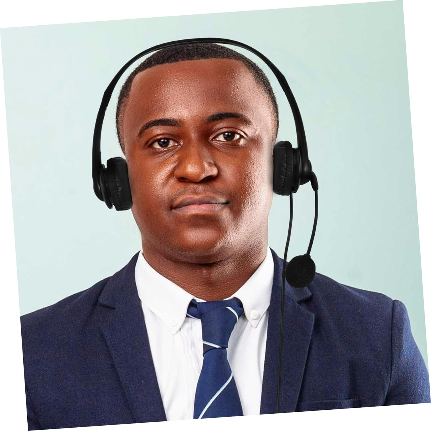 Operitacx Noise Canceling Headphones for Comfortable Listening Featuring Noise Reduction Technology Built Microphone for Webinars and Focused Work Sessions image number 5