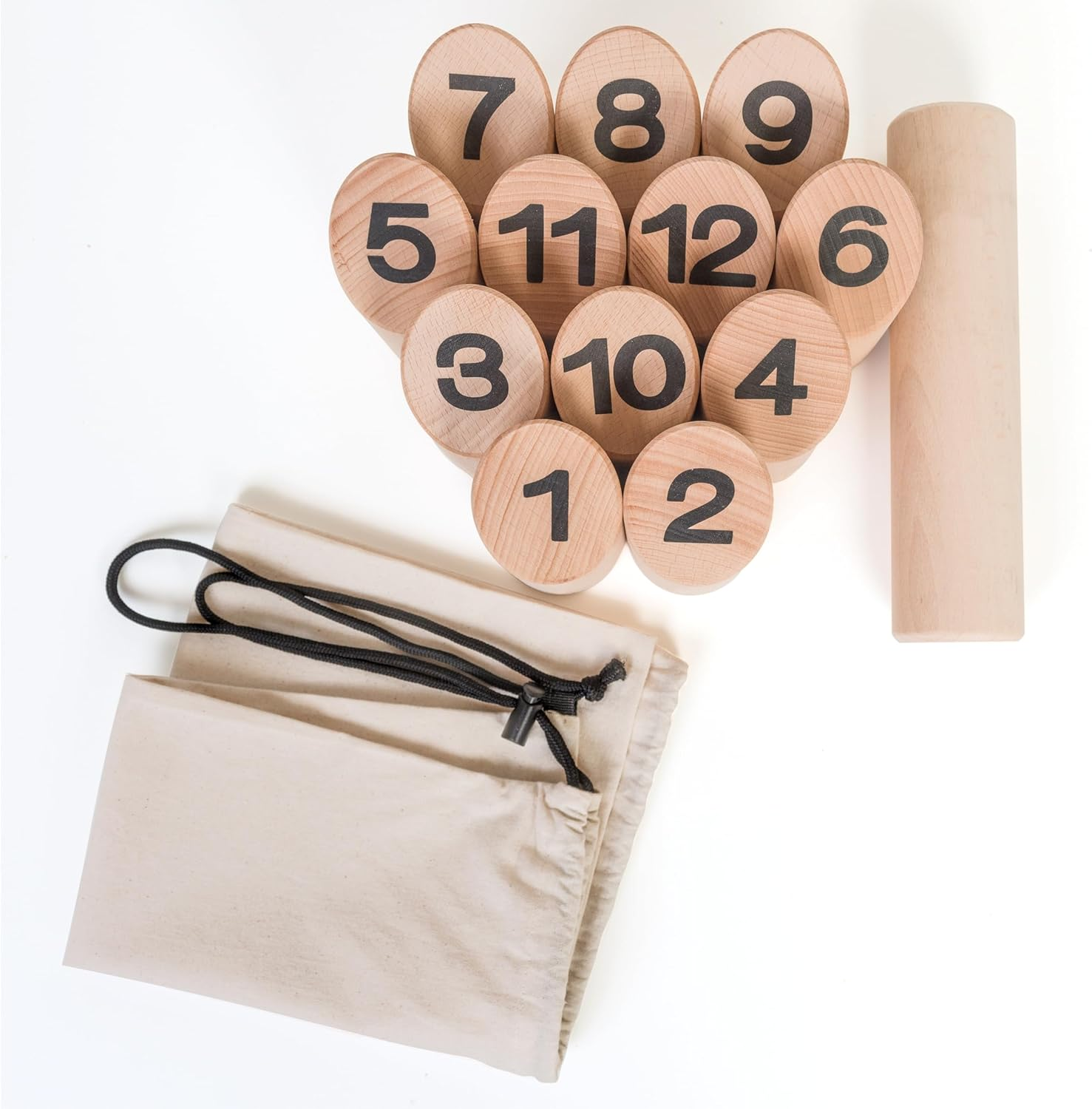 Decathlon Geologic Finnish Skittles Pin Game, Wood, Standard Size image number 5