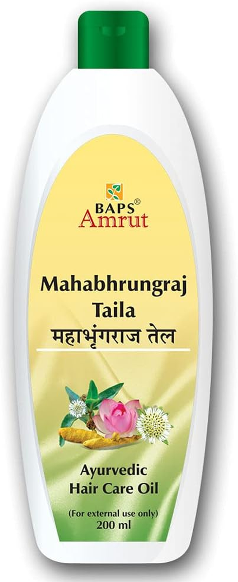 BAPS Amrut Mahabhrungraj Taila 200Ml image number 1