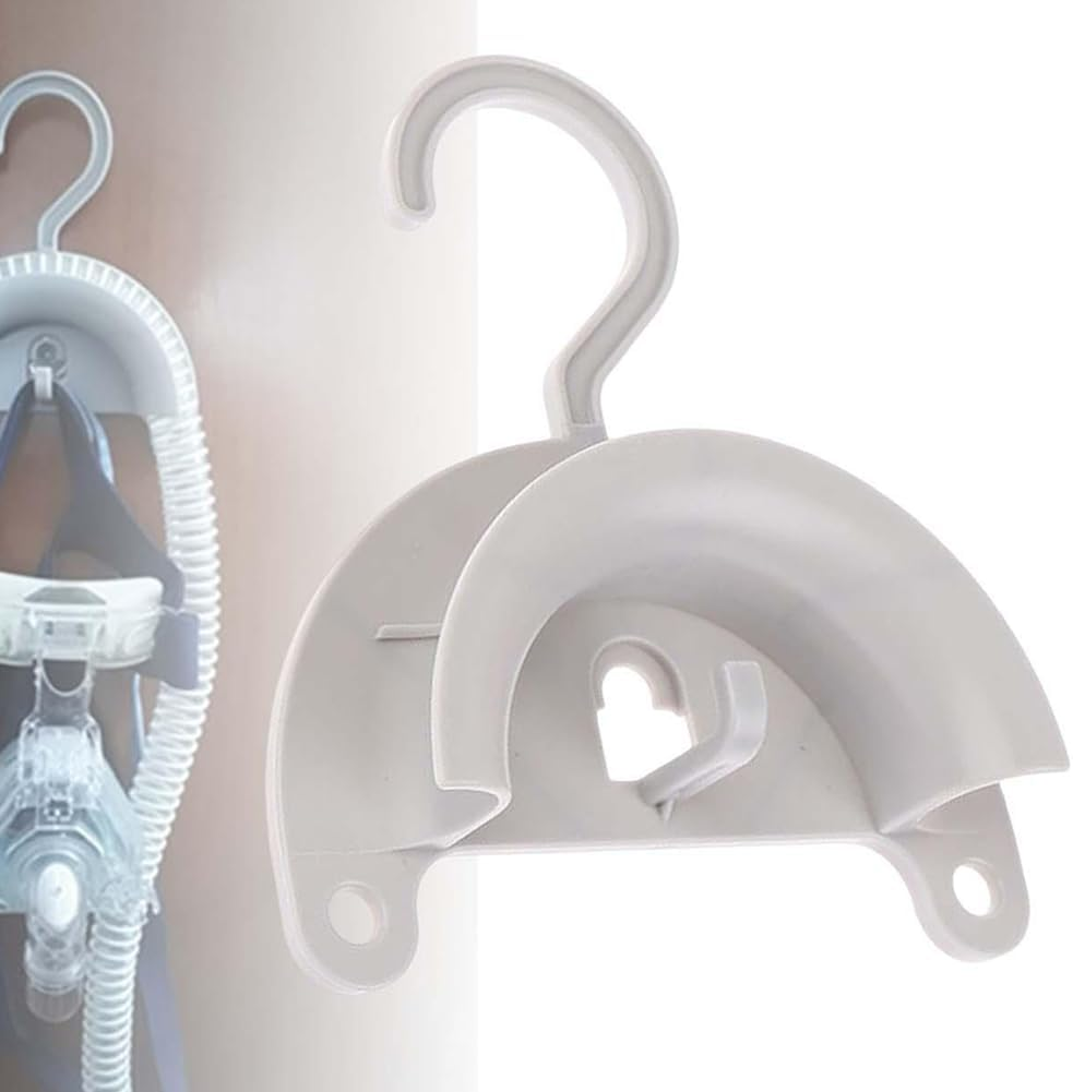 CPAP Hose Holder with Hook Hanger and Suction Cup White Plastic for Drying after Cleaning Sleep and Breathing Machine Parts image number 4