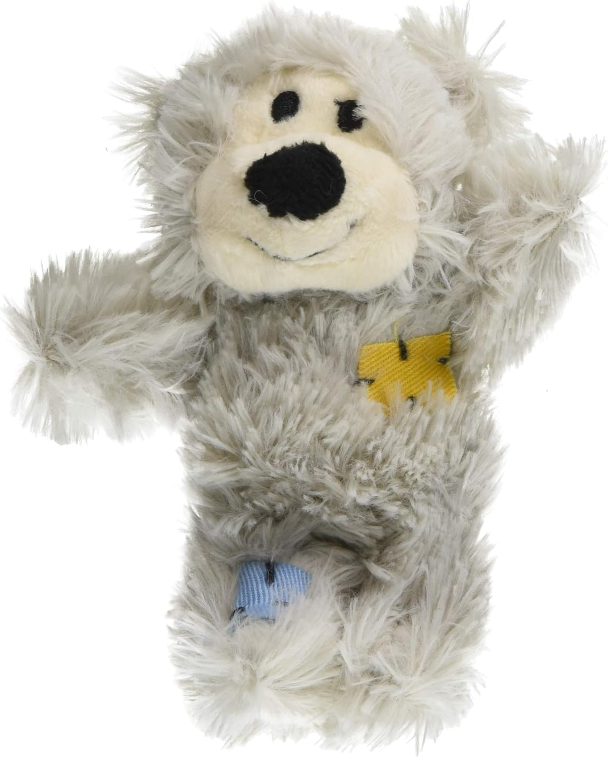 KONG Wild Knot Teddy M Brown Dog Plush Toy