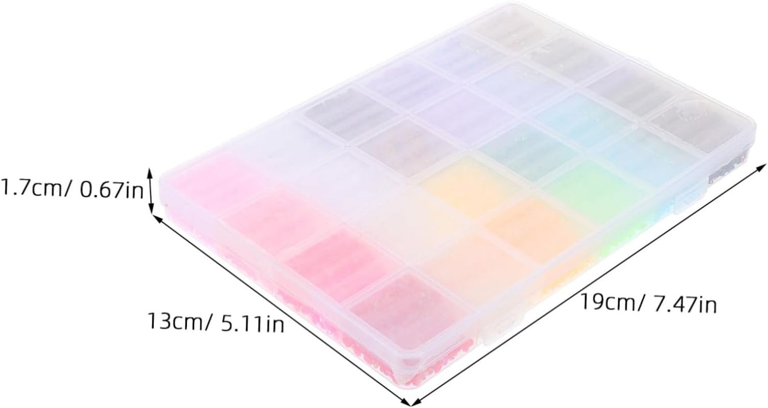 DINHEAROM Flatback Nail Rhinestones 24000Pcs 3Mm Resin Gemstones 24 Colors Ab Effect for Nail Art Crafting DIY Decoration Tools Australia image number 6