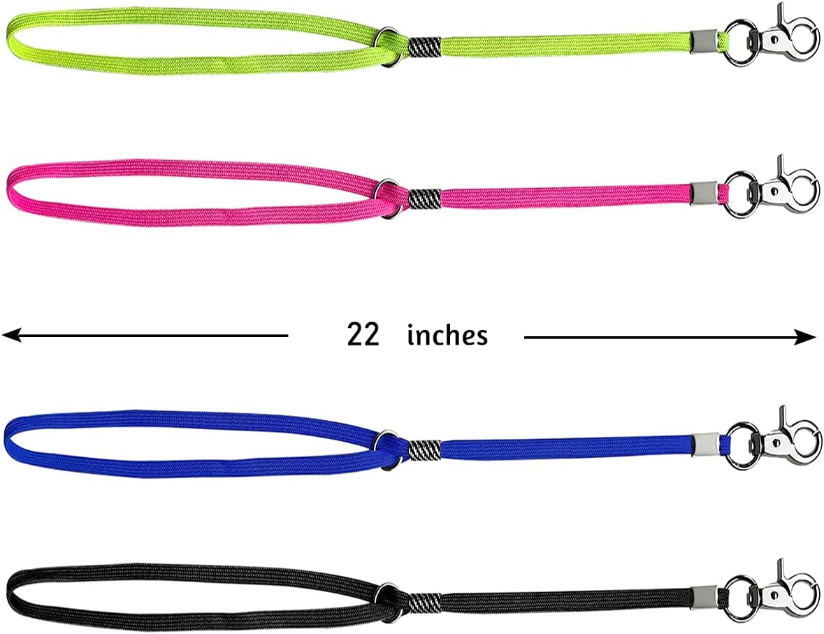 Periflowin Pet Dog Grooming Loop Pet Bathing Tether Straps Heavy Duty Nylon Restraint Noose for Pet Bathing - 4 Pack 22 Inches - 2 Pack image number 5