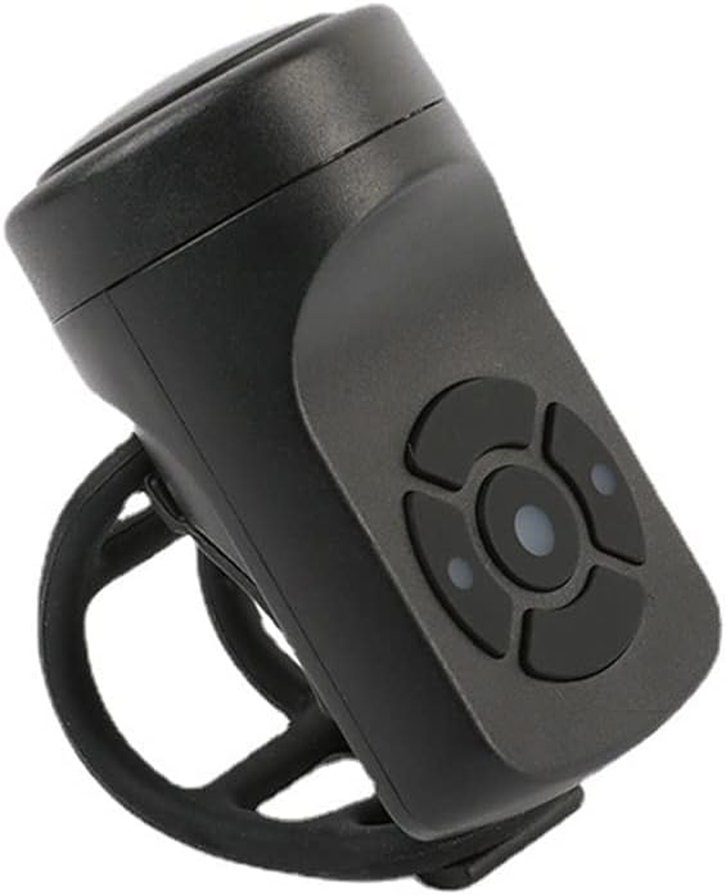 Bike Bell 120Db Loud Electric Bike Horn Rechargeable Bicycle Anti-Theft Alarm Waterproof with 4 Sound Modes for Mountain Bike Road Bike image number 2