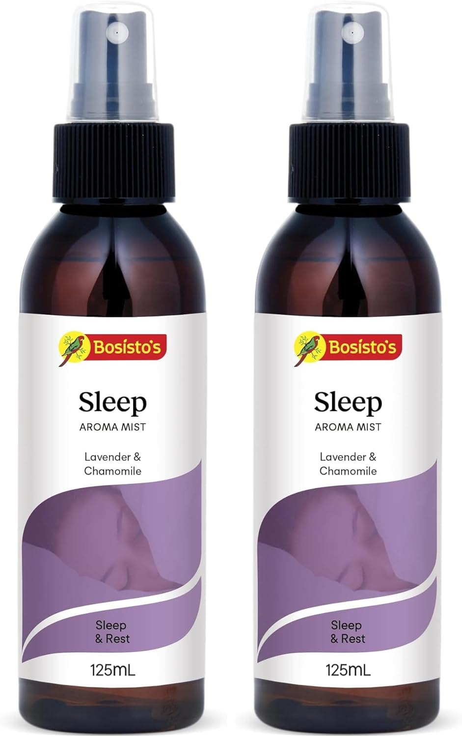 Bosisto'S Sleep Aroma Mist 125Ml | with 100% Pure Essential Oils, No Synthetic Fragrances, Paraben and Phthalates Free, Aromatherapy Mist, No Animal Testing, Australian Made & Owned image number 1