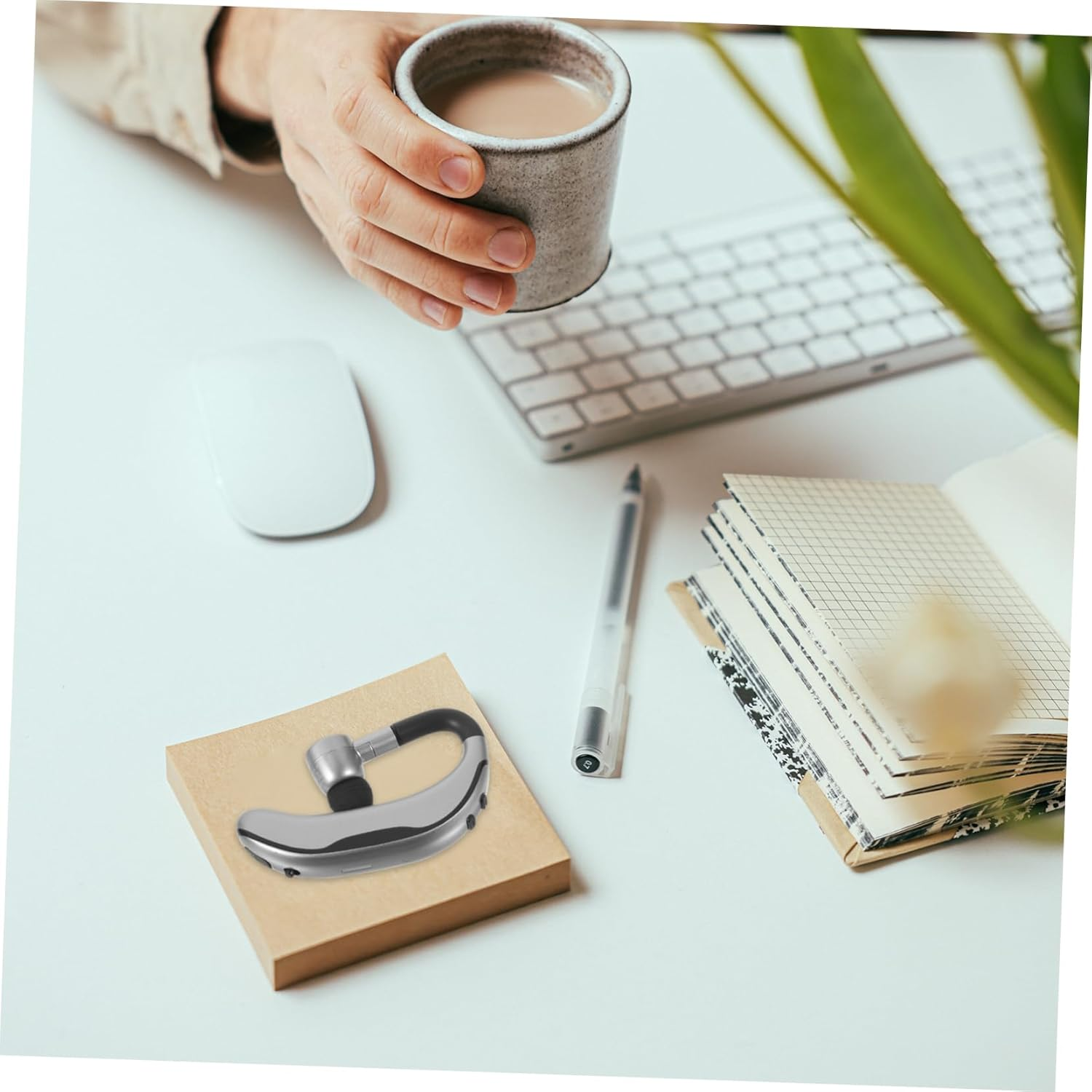 NUOBESTY Wireless Sports Earbuds Stereo Earphones Handsfree Headset for Smart Phone for Running and Workout